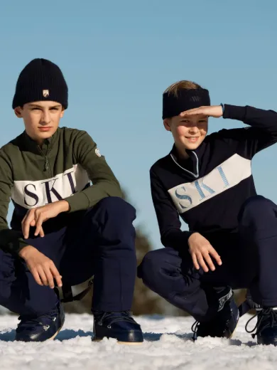 Bilde av WoolLand Voss merino skigenser Green